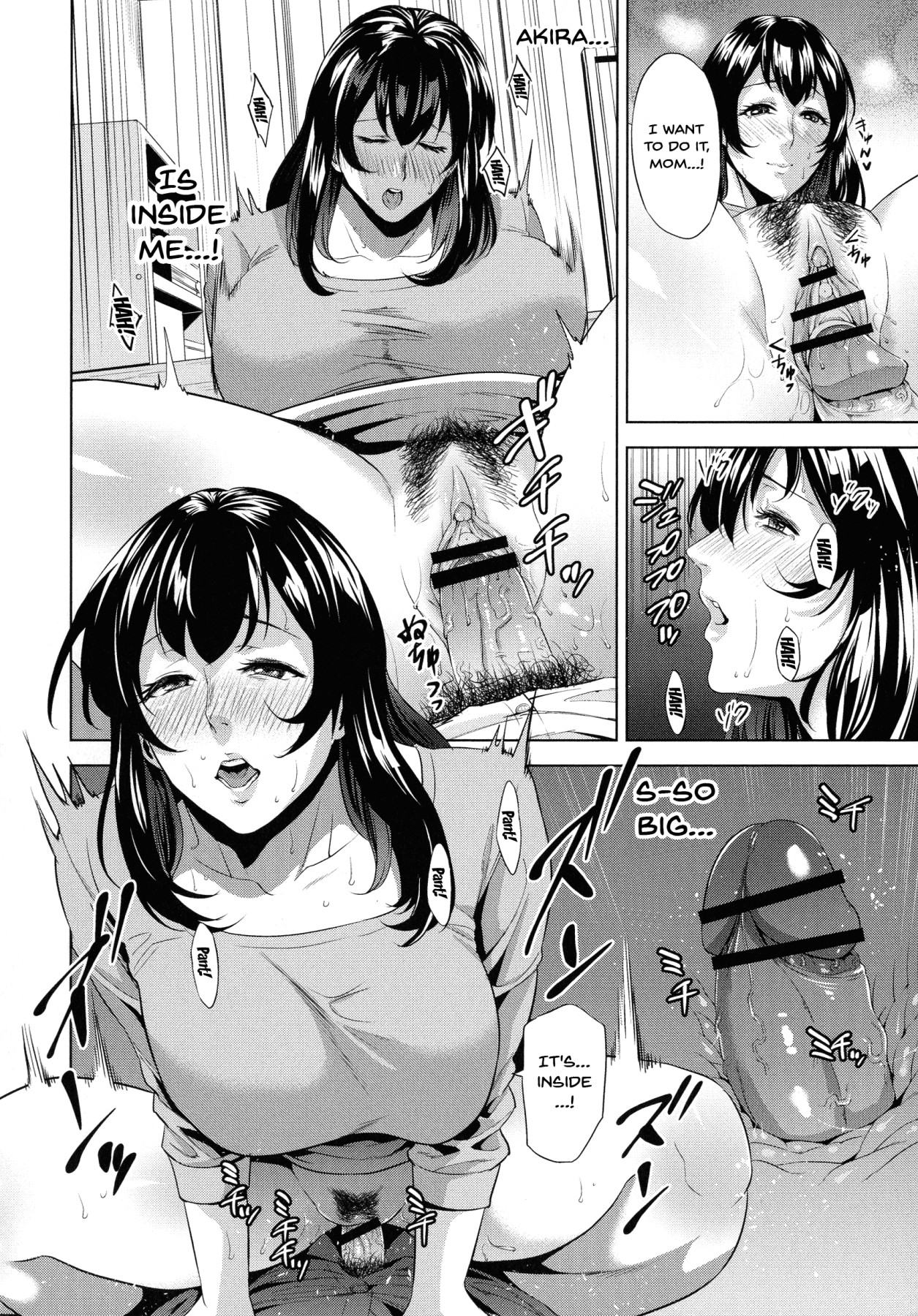 Hentai Manga Comic-The Day I Connected With Mom Ch.1-5-Read-116